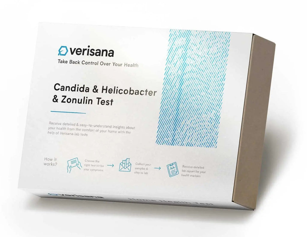 Candida & Helicobacter & Zonulin Test – Lab Testing Kit for Diagnosing Candida, H Pylori and Zonulin Verisana Au supplements