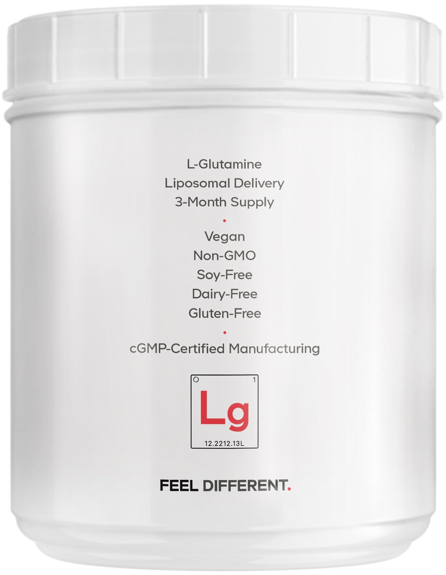 Codeage Liposomal L-Glutamine Powder - High-Potency L-Glutamine 5,000 mg per Serving - 3-Month Supply - Liposomal Delivery, Free-Form Amino Acid, Unflavored Glutamine - Non-GMO Gluten-Free - 16.67 oz Codeage Au supplements