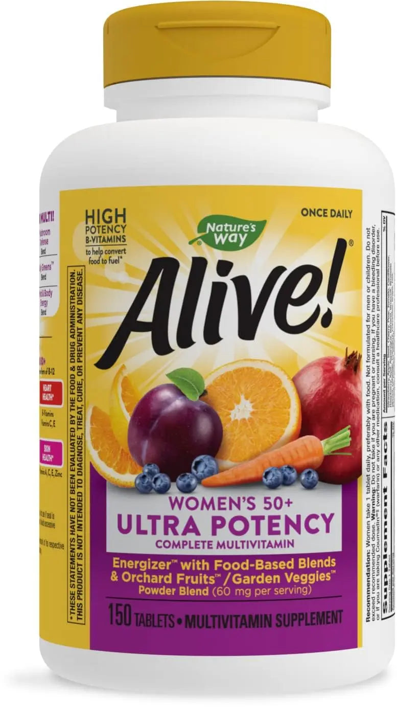 Nature’s Way Alive! Women’s 50+ Ultra Potency Complete Multivitamin Nature's Way Au supplements