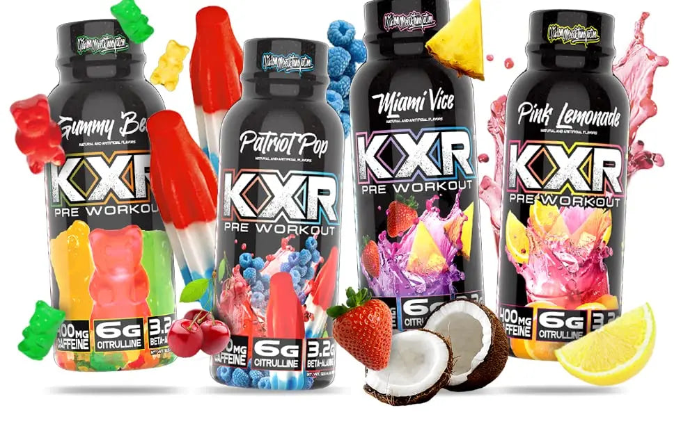 VMI Sports KXR High Stimulant Pre-Workout Energy Ready to Drink 400mg Caffeine VMI Sports Au supplements