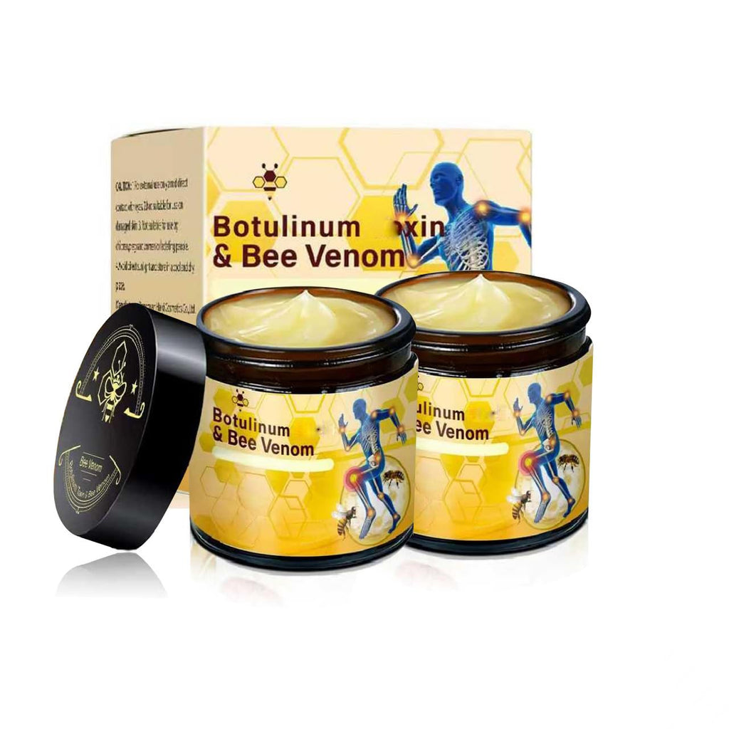 2 Pcs Botulinum Bee Venom Bone Healing Cream,Throughout Release Joint Activities Muscle Relief Massage Gel. Aus Healthcare Au supplements