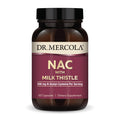 Dr. Mercola NAC with Milk Thistle - with Antioxidants - Supports Normal Detoxification Processes - 500 mg N-Acetyl-Cysteine per Serving - Non-GMO