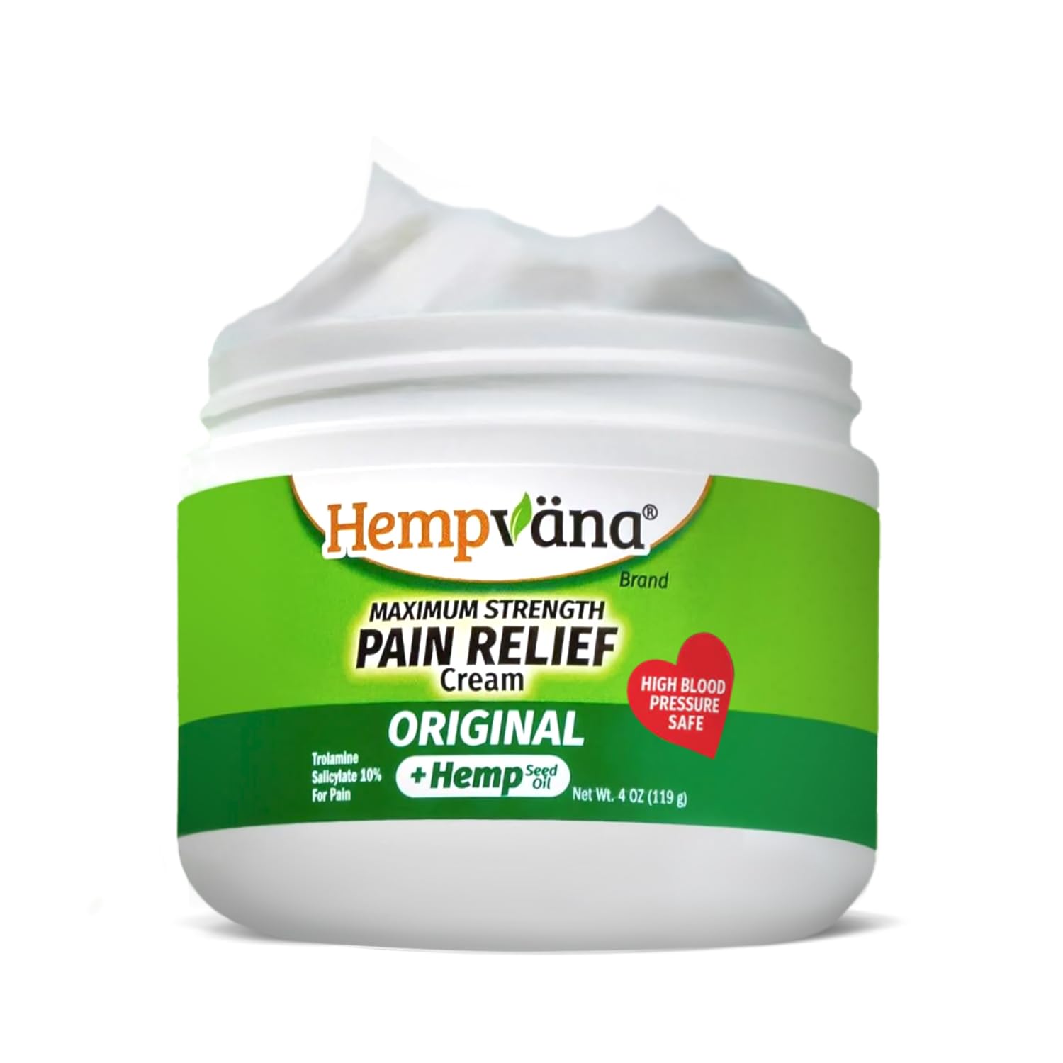 Hempvana Maximum Strength Relief Cream. Hemp Seed Oil for Muscles & Joints, AS SEEN ON TV, Odor-Free, Non-Greasy, Long-Lasting Relief Hempvana Au supplements