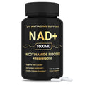 NAD Supplement 1600mg, NAD+ with Resveratrol & Nicotinamide Riboside, Anti-Aging Support, Cellular Energy & Mental Clarity Support, Vegan Non-GMO, 120 Capsules ANTIAGING SUPPORT Au supplements