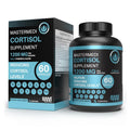 mastermedi Cortisol Supplements for Women and Men Support with Magnesium, Ashwagandha, Lion’s Mane & GABA – Adaptogenic Stress Relief & Mood Support – Non-GMO, No Fillers, Gluten-Free mastermedi Au supplements