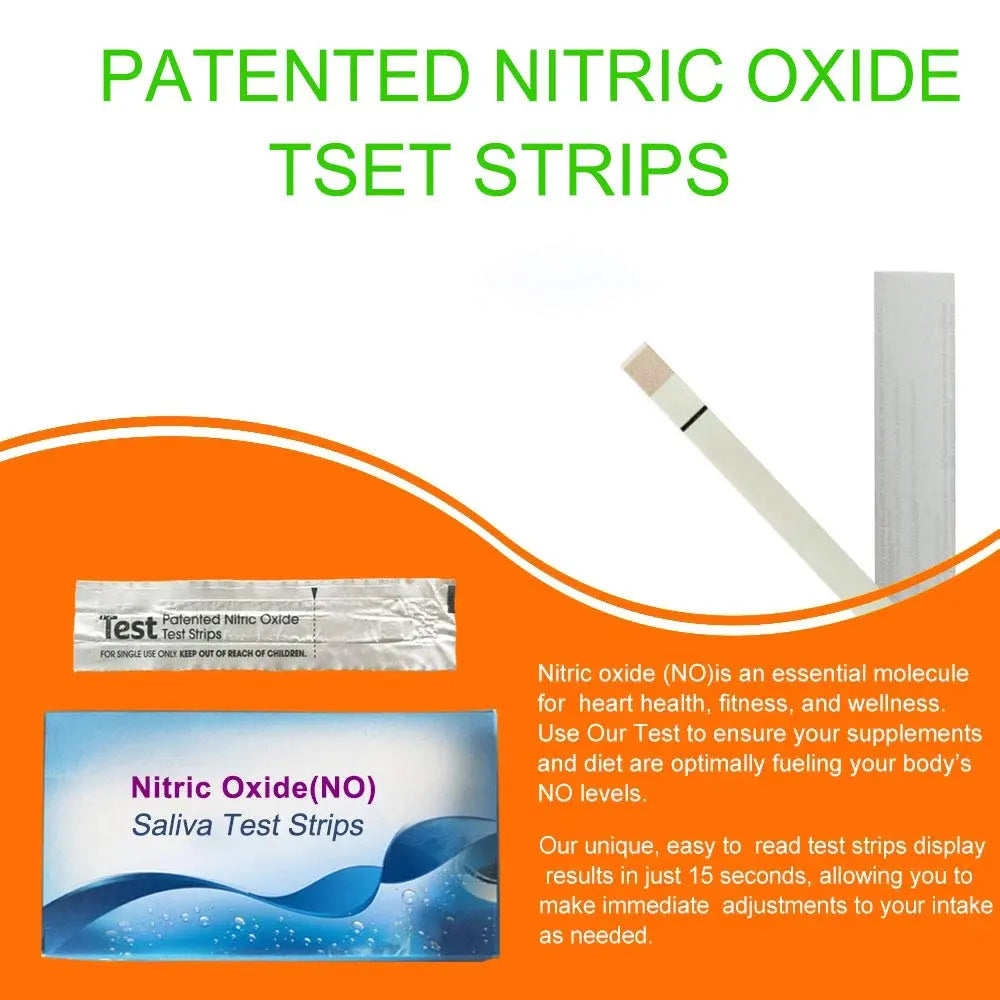 Nitric Oxide Test Strips [25strips]- Nitric Oxide Indicator Strips Work by Measuring The TONNYLAB Au supplements