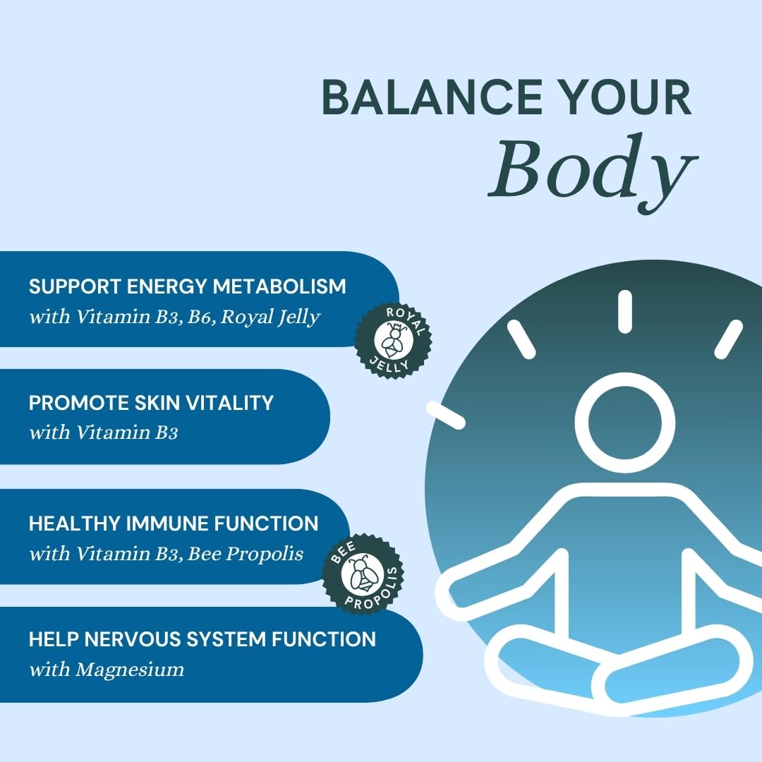 Dr Sosnowski's Hormone Balance | Multivitamin for Women to Support Hormonal Regulation, Energy, Mental Clarity & Skin | Bee Propolis, Ashwagandha, Dong Quai, Magnesium, B6 Vitamins | 60 Capsules Dr Sosnowski's Au supplements