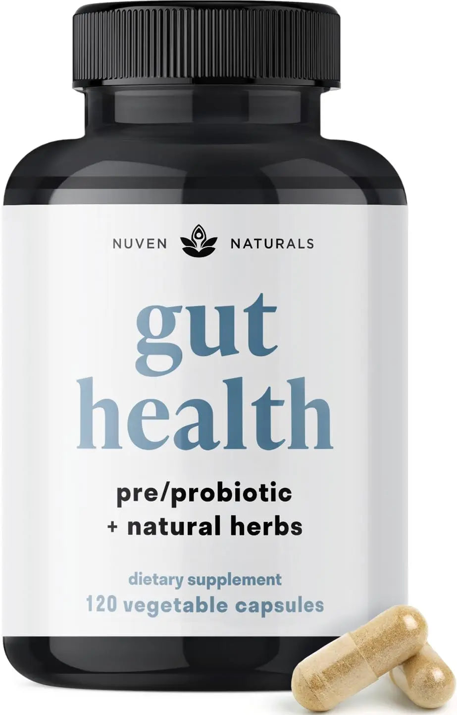 Nuven Naturals All-in-One Gut Health w/Probiotics, Prebiotics, Digestion-Supporting Herbs Nuven Naturals Au supplements
