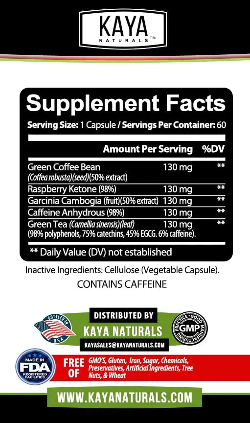 Kaya Naturals Best Sellers Blend - Increase Energy to Burn Belly Fat | Improve Healthy Kaya Naturals Au supplements