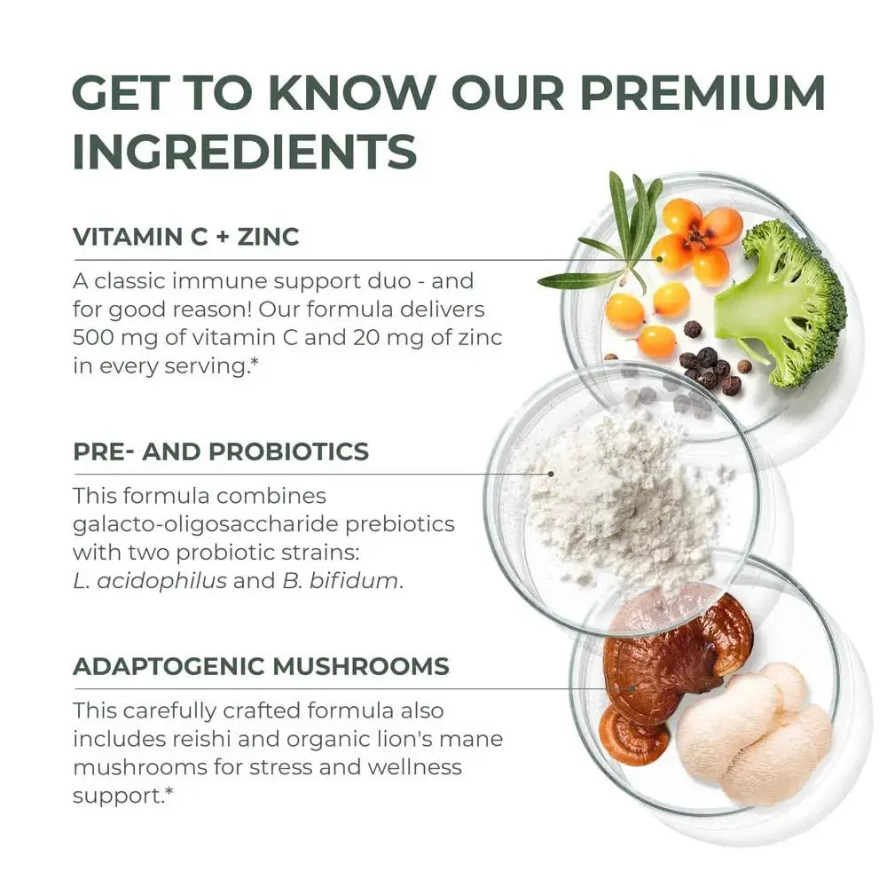 Primal Harvest Primal Immune Defense: 10-in-1 Immune Support with Probiotics, Zinc, Vitamins C, B6, D3 & K2 Primal Harvest Au supplements