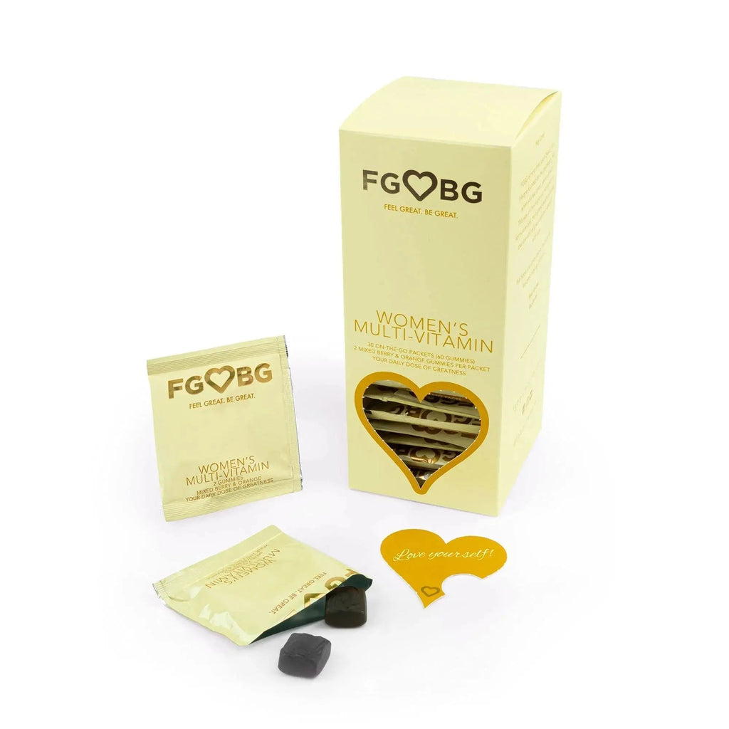 FGBG Women’s Multivitamin Gummies | Vegan All in One Formula | Boost Energy, Brain Function| Cruelty-Free | 30-Day Supply FGBG Au supplements