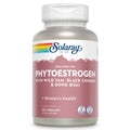 SOLARAY PhytoEstrogen Menopause Supplements - Wild Yam, Black Cohosh, and Dong Quai Estrogen Pills for Women's Health - Vegan, Lab Verified, 60-Day Guarantee (30 Servings, 120 VegCaps) SOLARAY Au supplements