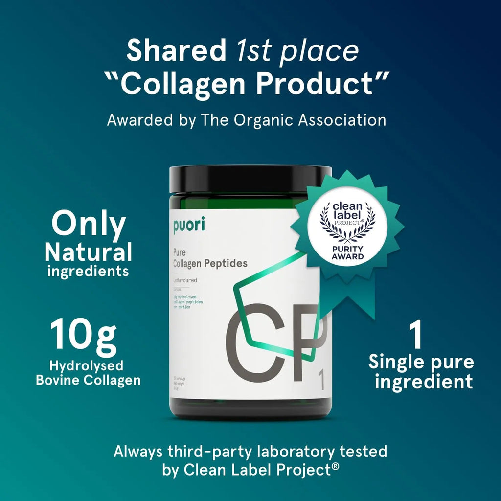 Puori CP1 Pure Collagen Hydrolysed Peptides 300g (30 Servings) Puori Au supplements