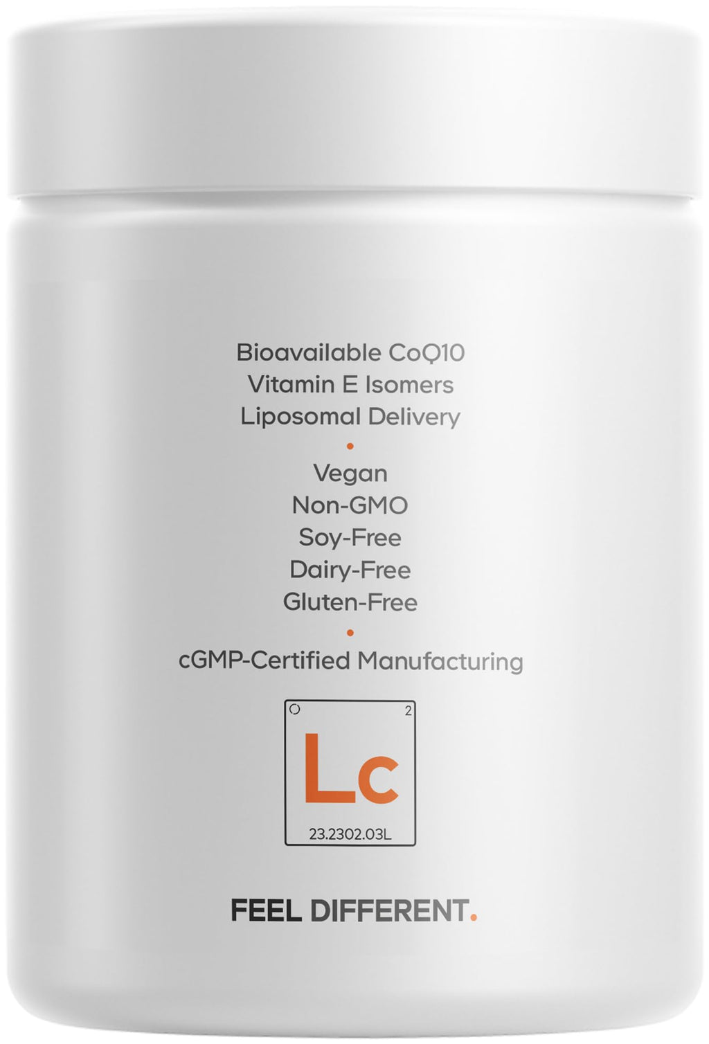Codeage Liposomal CoQ10 Supplement - 125 mg Coenzyme Q10 with Vitamin E Isomers Tocopherols - 2-Month Supply - 1 Capsule Per Serving - Liposomal Delivery - Vegan, Non-GMO, Gluten-Free - 60 Capsules Codeage Au supplements
