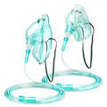 ANSNF 2 Pack Oxygen Mask for Face Adult with 6.6' Tube & Adjustable Elastic Strap - Size M+L ANSNF Au supplements