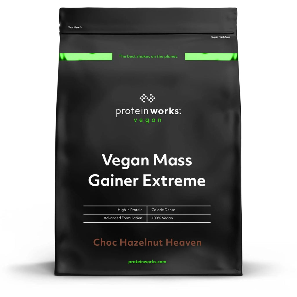 Protein Works - Vegan Mass Gainer Extreme | High Calorie Protein Powder | Weight Gainer Protein Works Au supplements