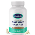 Boulder Bio Digestive Enzymes | 40,000 USP Lipase - Prescription Strength Pancreatic Enzyme Replacement Formula for Fat Digestion, Gut Health & Nutrient Absorption