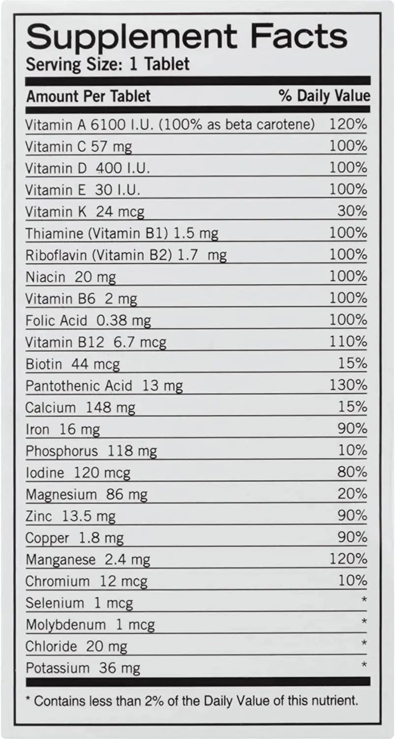 Geritol Complete Tablets, 100 Count (Pack of 3) Geritol Au supplements