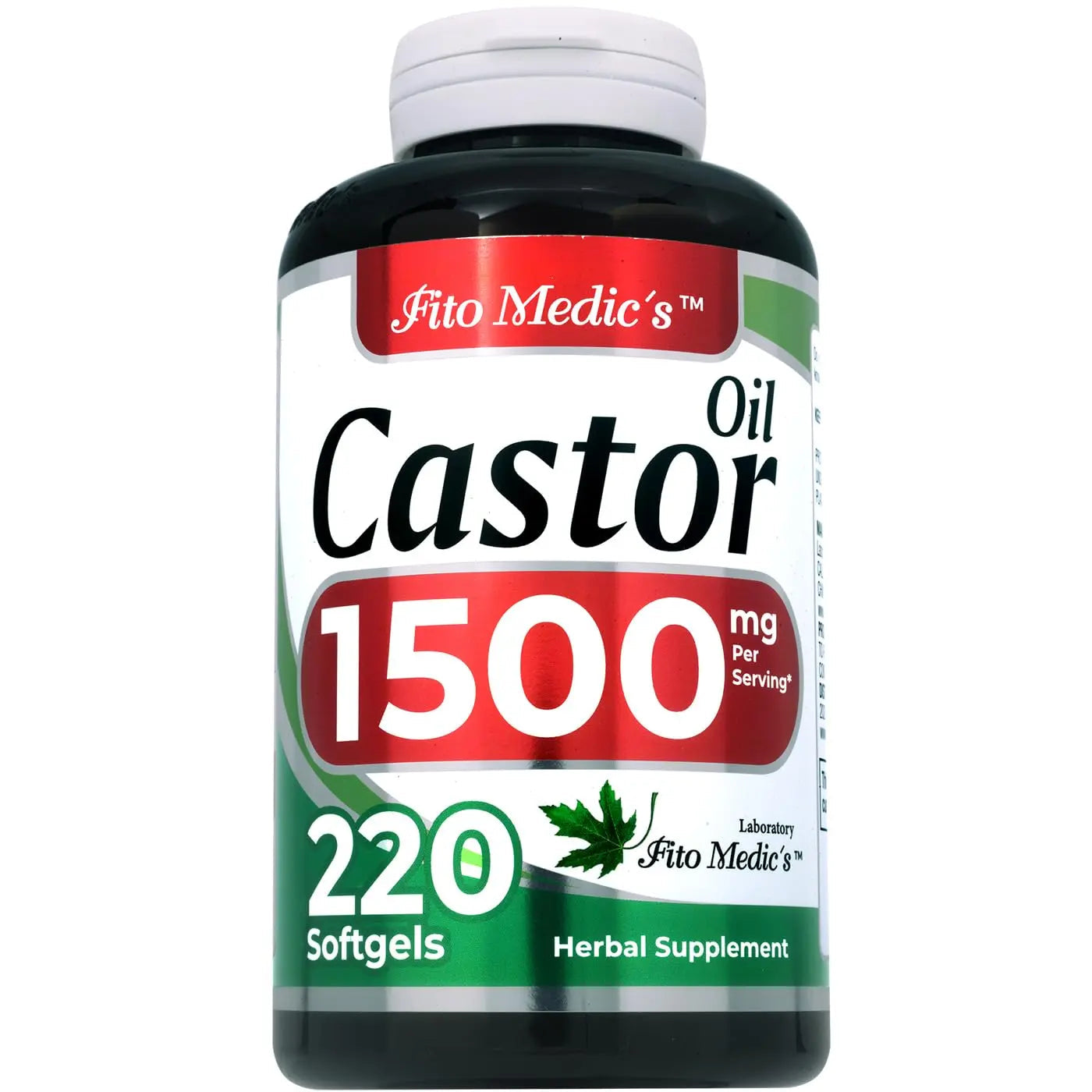Lab | castor oil pills |220 softgels |1500 mg| castor oil capsules | castor oil capsules organic FITO MEDIC'S Au supplements