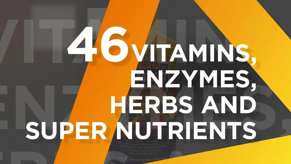 Liquid Vitamin Turbo Power Plus: 47 Vitamins, Enzymes, Vitamin D3, Vitamin A, Vitamin C, and Zinc for Men, Women, Teens, and Kids Turbo Power Au supplements