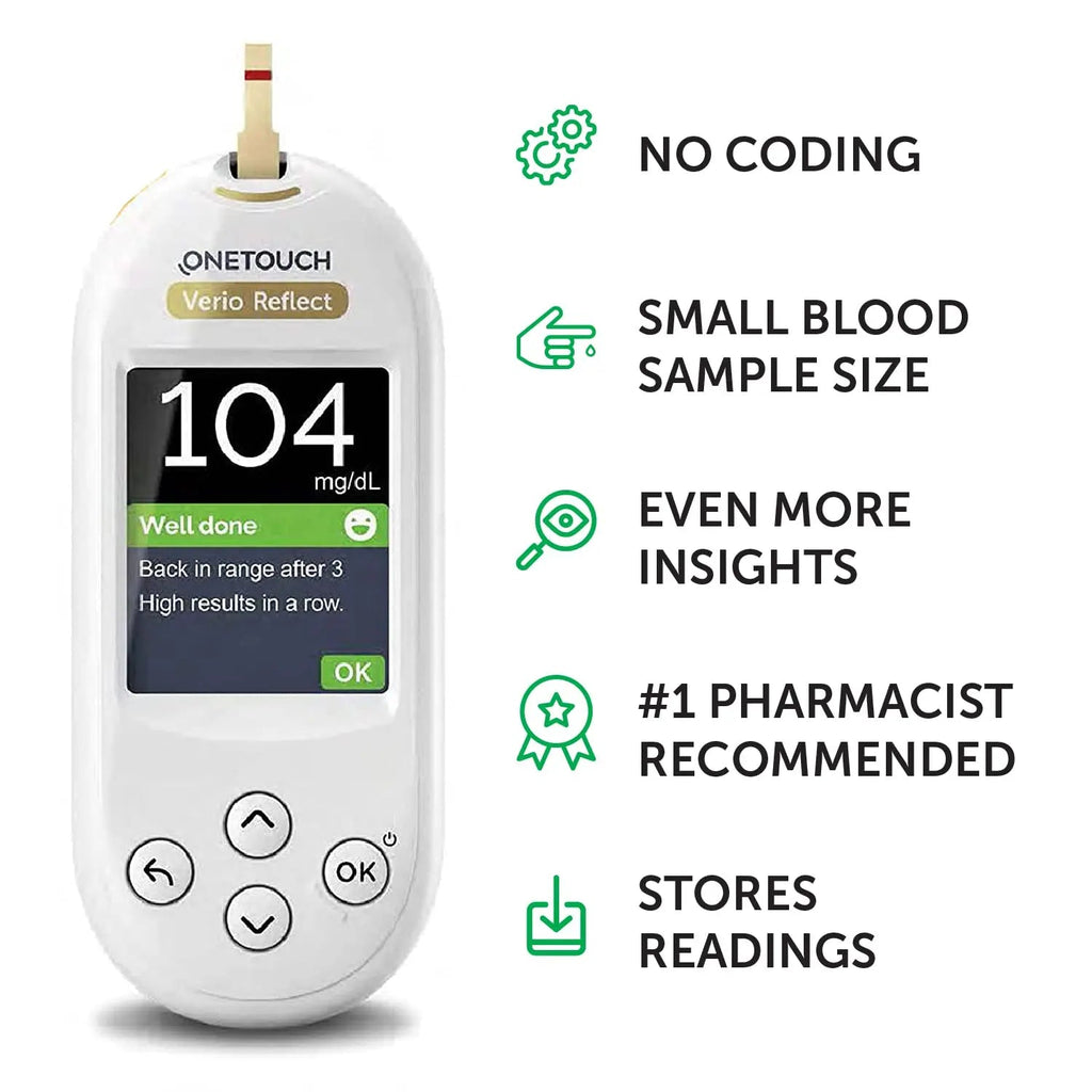 OneTouch Verio Test Strips for Diabetes Value Pack - 90 Count | Diabetic OneTouch Au supplements