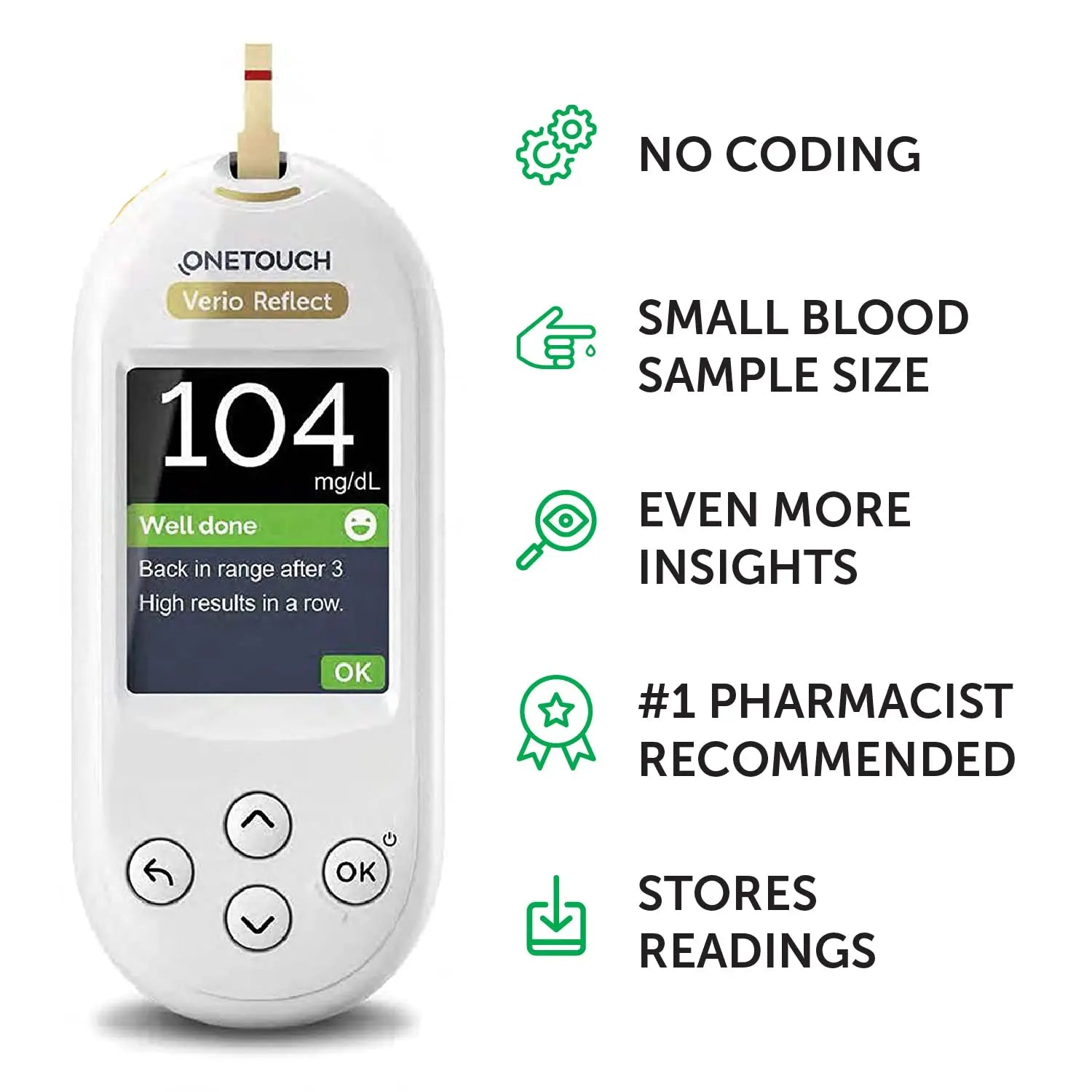 OneTouch Verio Test Strips for Diabetes Value Pack - 180 Count | Diabetic OneTouch Au supplements