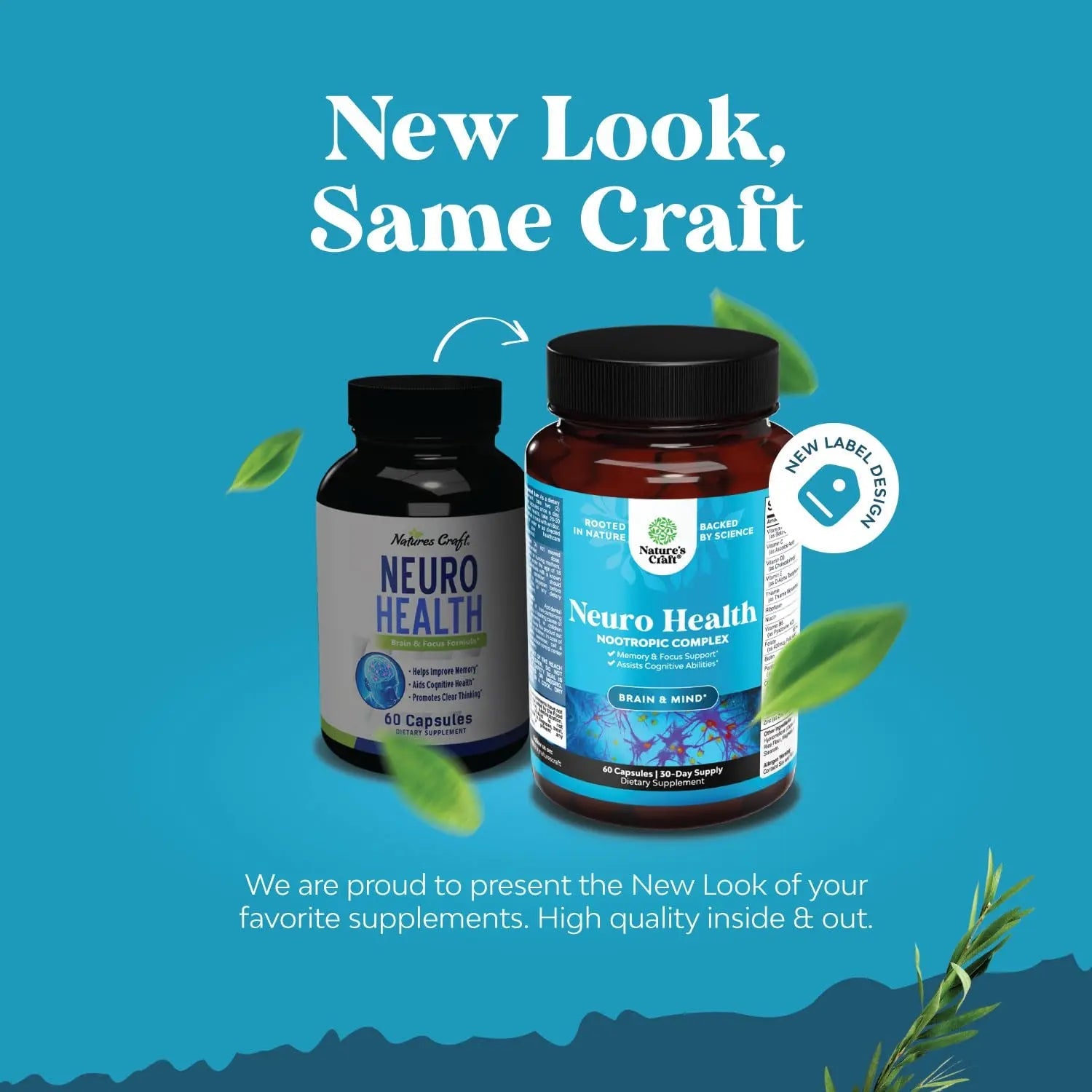 Nootropics Brain Support Supplement - Mental Focus Nootropic Memory Supplement Huntington Labs Au supplements