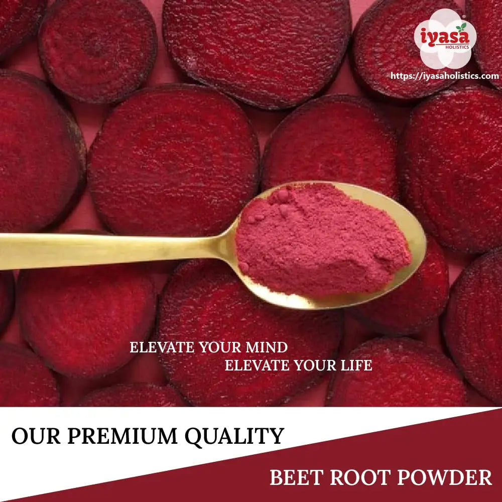 Iyasa Organic Beet Root Powder, Plant Based, Vegan, Gluten-Free, Beetroot Superfood Iyasa Holistics Au supplements