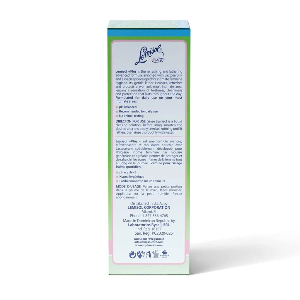 Lemisol Plus Feminine Wash 16 oz (Pack of 5) Lemisol Au supplements