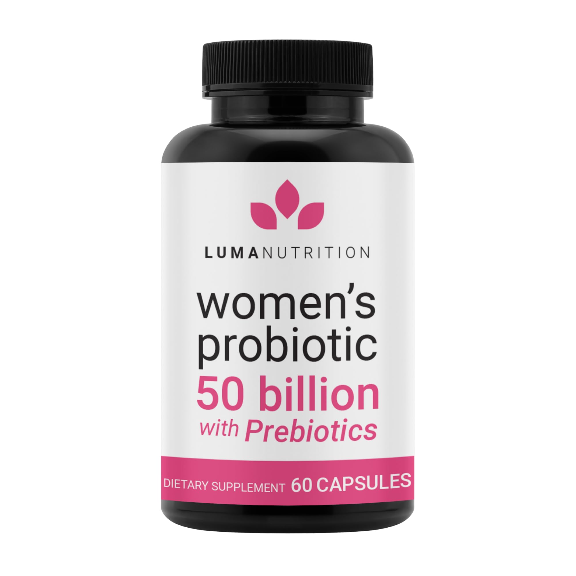 Luma Nutrition Probiotics for Women with Prebiotics - 50 Billion CFU - Formulated for Digestive, Immune & Feminine Support - 60 Capsules Luma Nutrition Au supplements