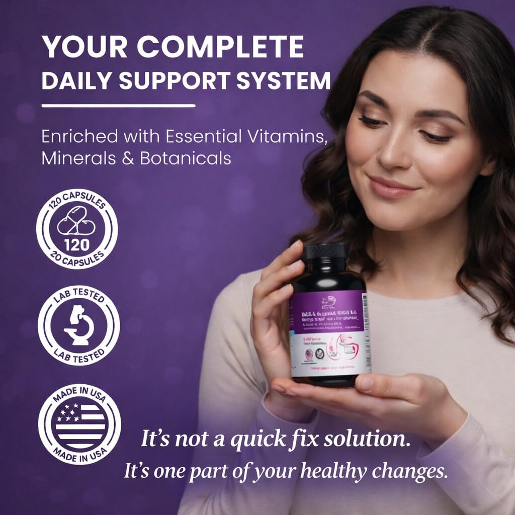 The Pink Bloom Myo & D-Chiro Inositol 40:1 Ratio – 120 Capsules | Myo Inositol Supplement for Women with Vitamin D, Ashwagandha, Folate & Zinc | Supplement for Hormone Balance & Ovarian Health The Pink Bloom Au supplements