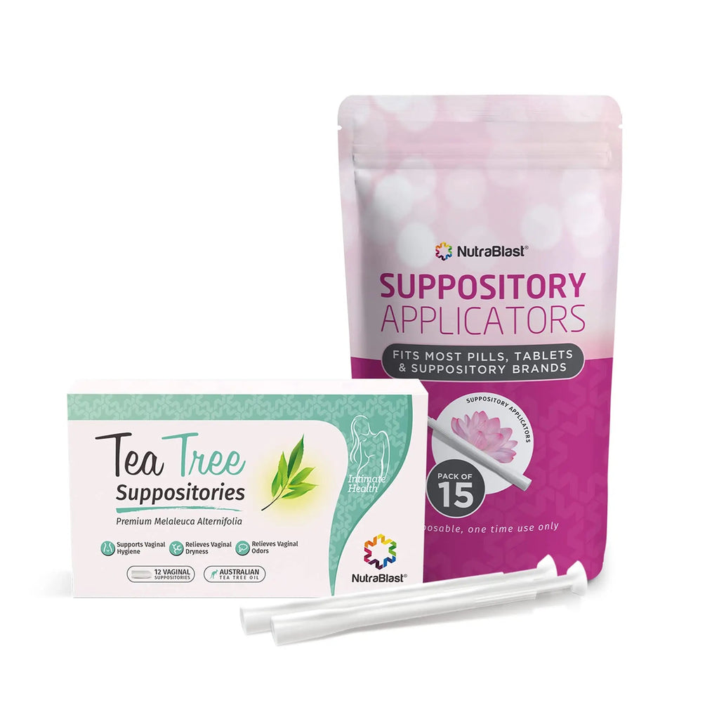 NutraBlast Tea Tree Oil Vaginal Suppositories w/Applicators NutraBlast Au supplements
