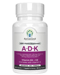 NatureGenX ADK Vitamin Supplement – Vitamins A, D3 & K2 MK-7 for Bone Health & Calcium Absorption – Gluten-Free, Non-GMO, Soy-Free