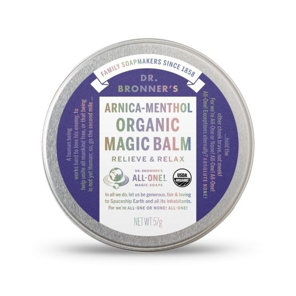 Dr. Bronners, Organic Magic Arnica Menthol Balm, 2 Ounce Dr. Bronner's Au supplements