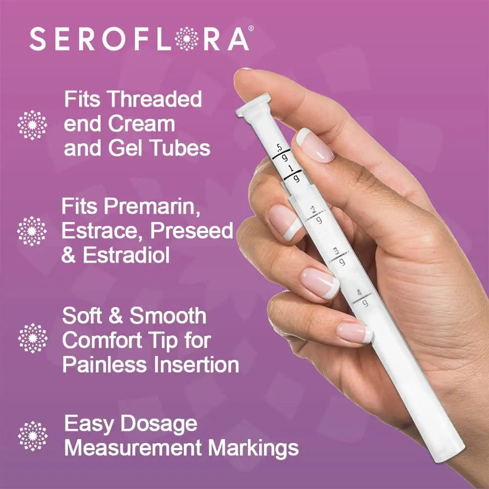 Seroflora Disposable Plastic Vaginal Applicators - Threaded End to Fit OTC Gels, Lubes or Creams Products SEROVERA Au supplements