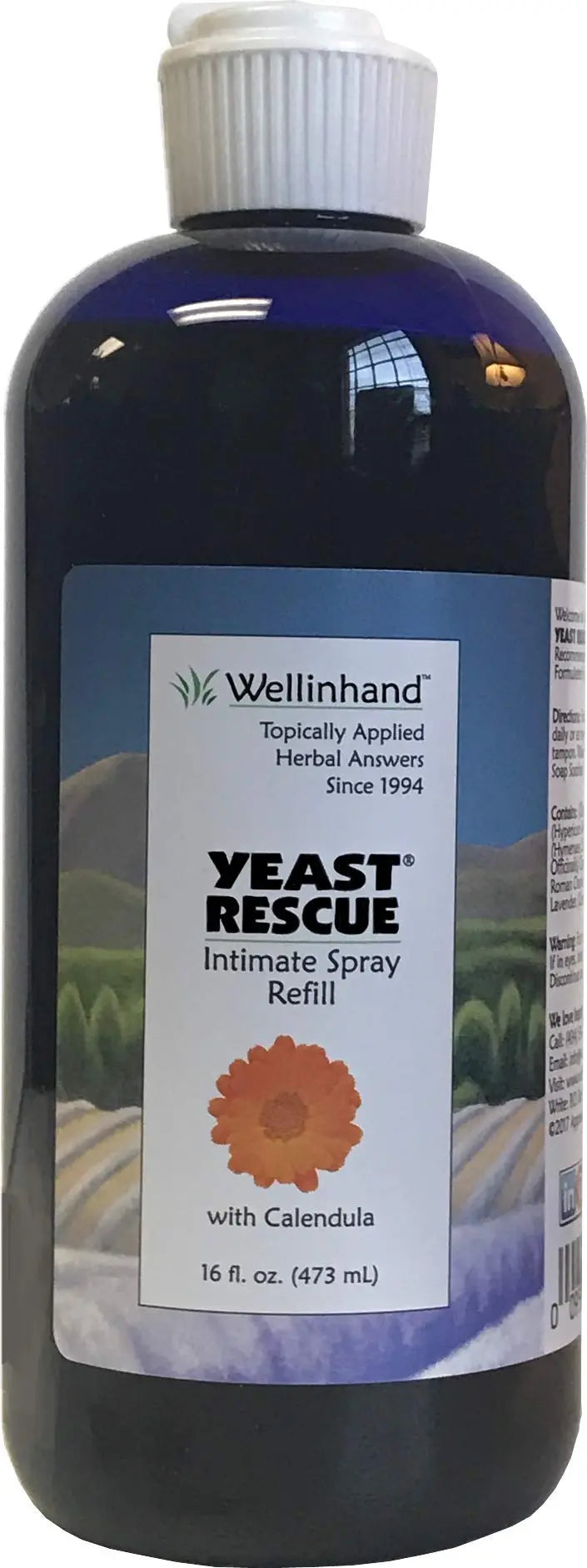 Yeast Rescue® Treatment 16 fl.oz. Refill - Economy Size Well-In-Hand Au supplements