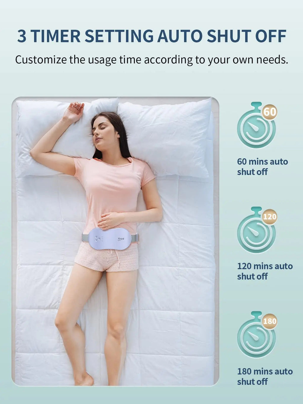 Slimpal Period Heating Pad for Cramps, FSA HSA Eligible Approved, Portable Heat Pad Slimpal Au supplements