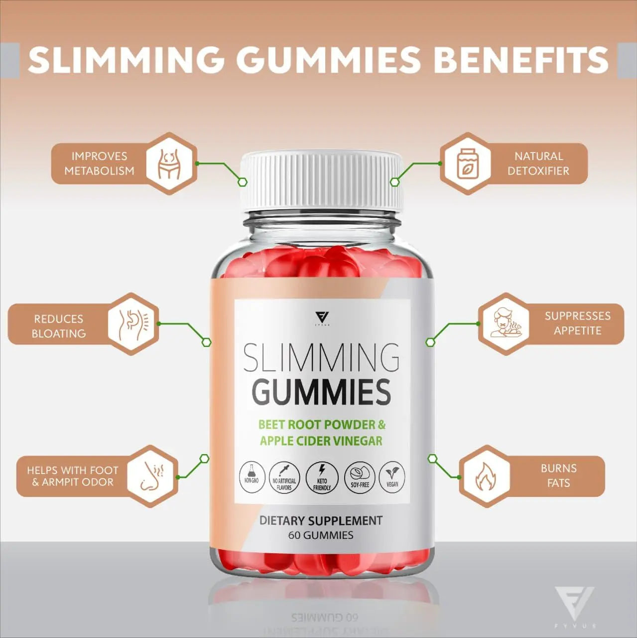 (3 Pack) Slimming Gummies It Works for Weight Loss with Apple Cider Vinegar Itworks Its Fyvus Au supplements