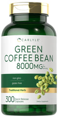 Carlyle Green Coffee Bean Extract | 8000 mg | 300 Capsules | Non-GMO and Gluten Free Carlyle Au supplements