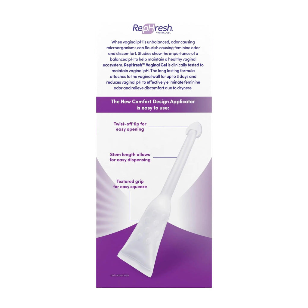 RepHresh Odor Eliminating Vaginal Gel, 4ct (0.07oz) RepHresh Au supplements