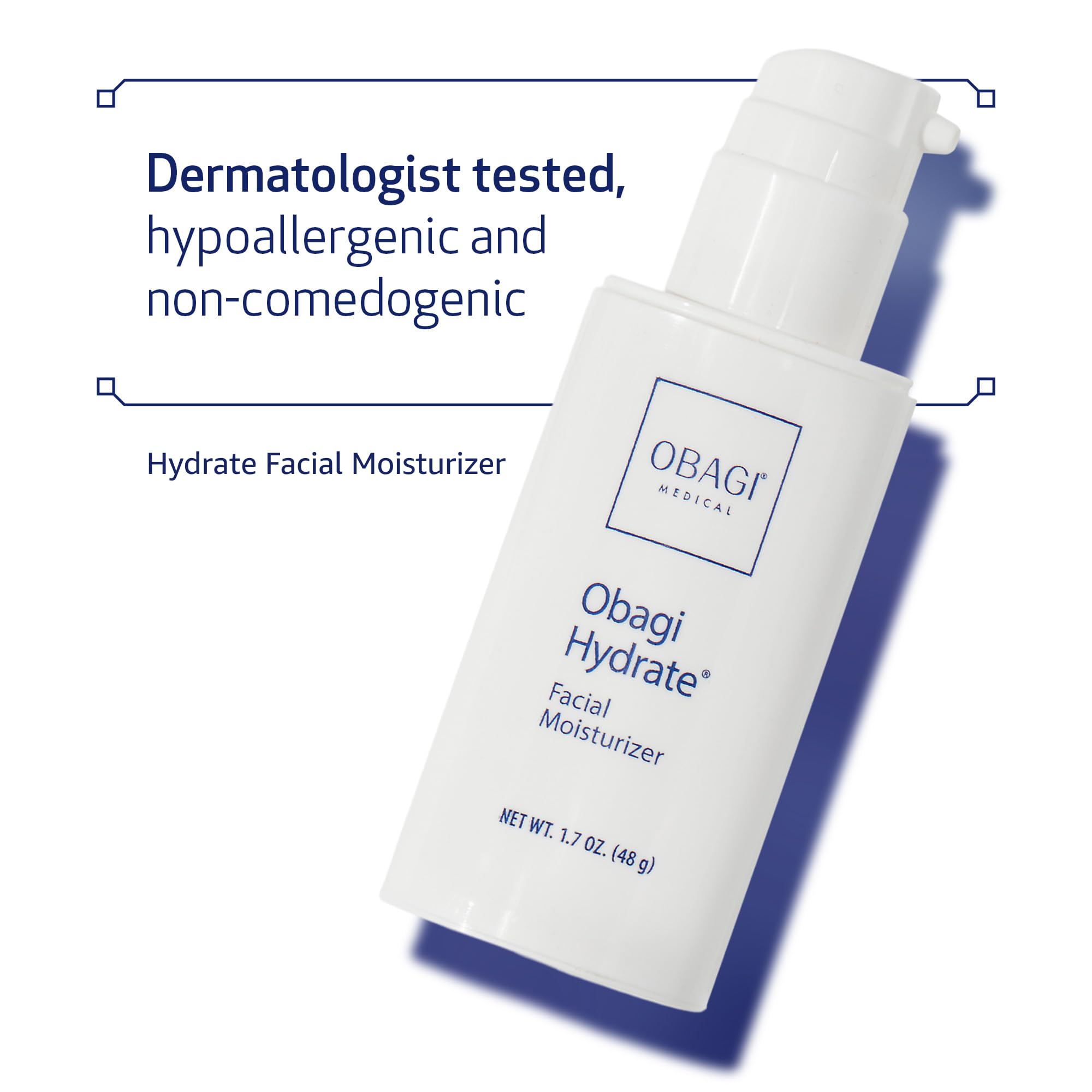 Obagi Professional-C 20% Vitamin C Serum & Hydrate Facial Moisturizer Bundle – Brightens Skin Tone