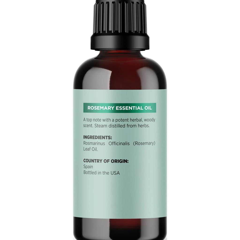 Pure Rosemary Essential Oil for Aromatherapy - Pure Rosemary Oil for Hair Skin and Nails Maple Holistics Au supplements