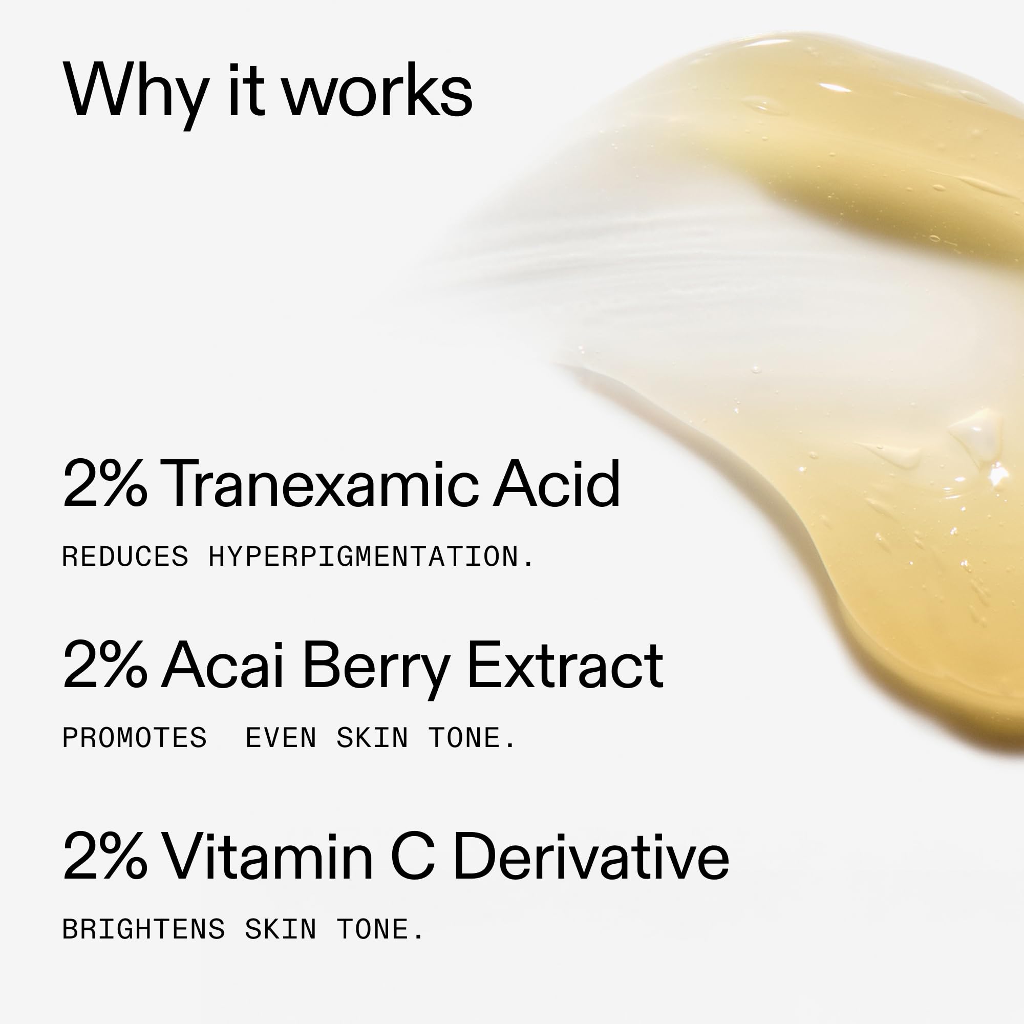 The INKEY List Tranexamic Acid Serum, Helps Reduce Appearance of Skin Discoloration