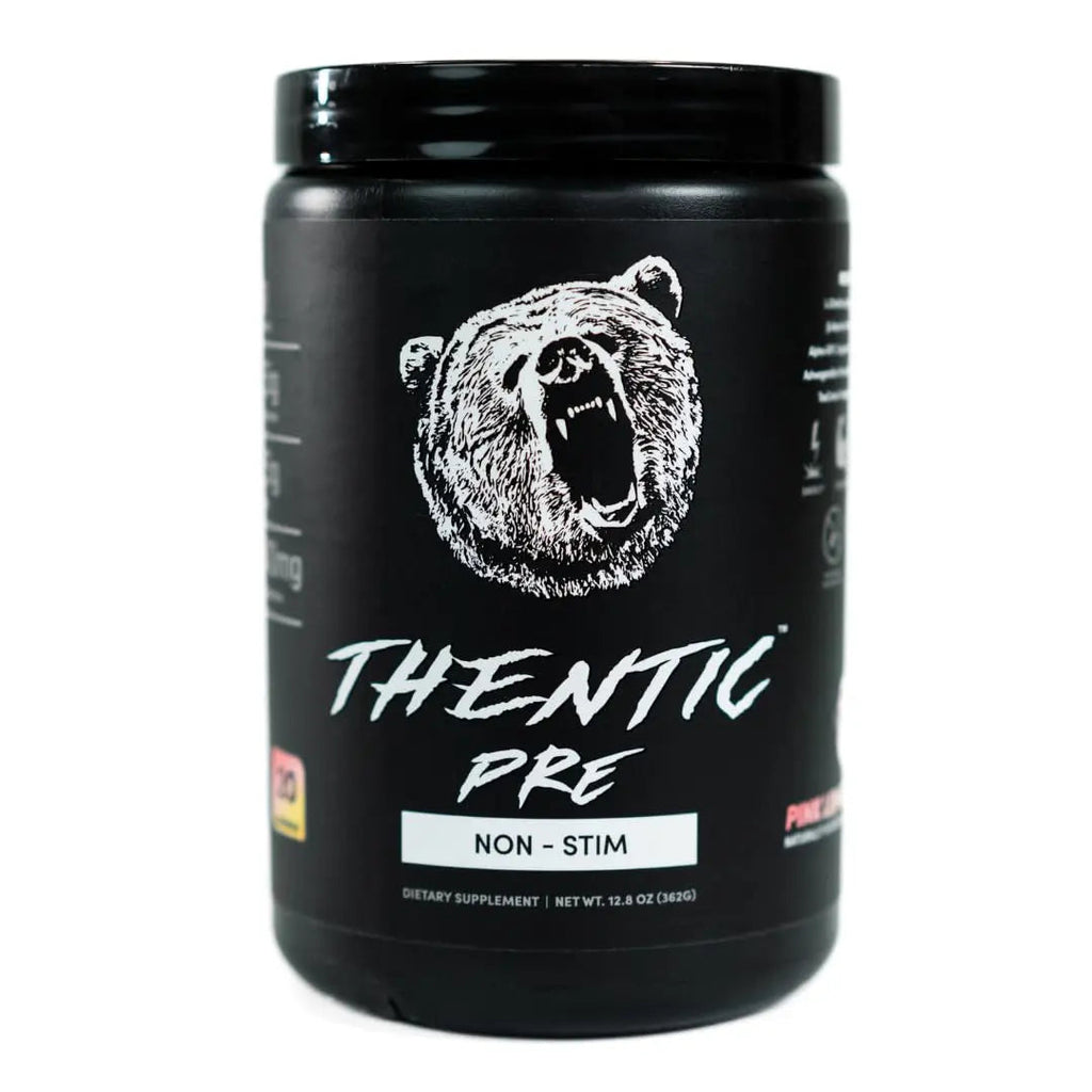 THENTIC Caffeine Free Pre Workout - Naturally Flavored & Sweetened Nootropic Non-Stim THENTIC Au supplements