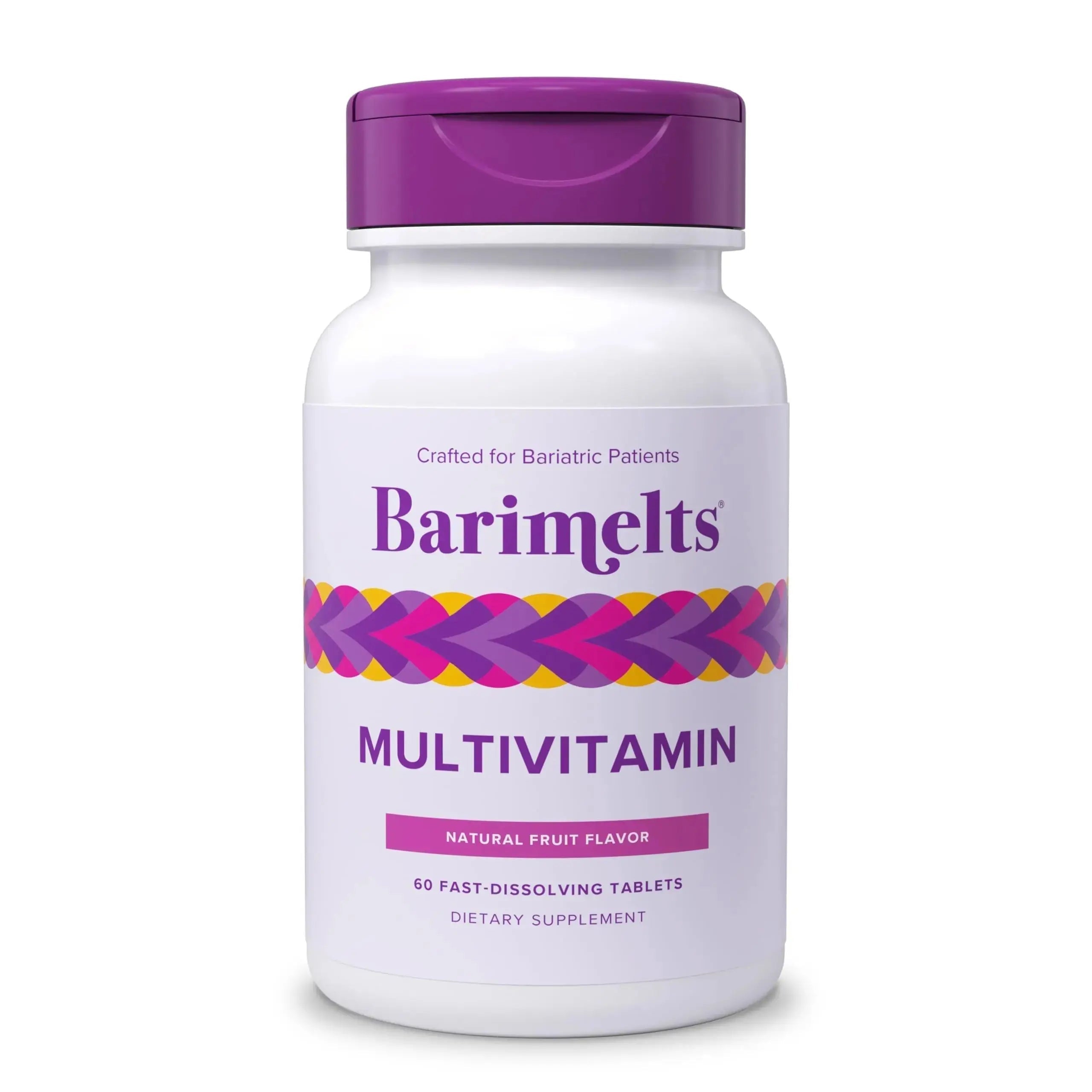 BariMelts Multivitamin, 60 Fast-Dissolving Tablets (1-Month Supply), Sugar-Free Bariatric Multivitamin for Women, Natural Fruit Flavor BariMelts Au supplements