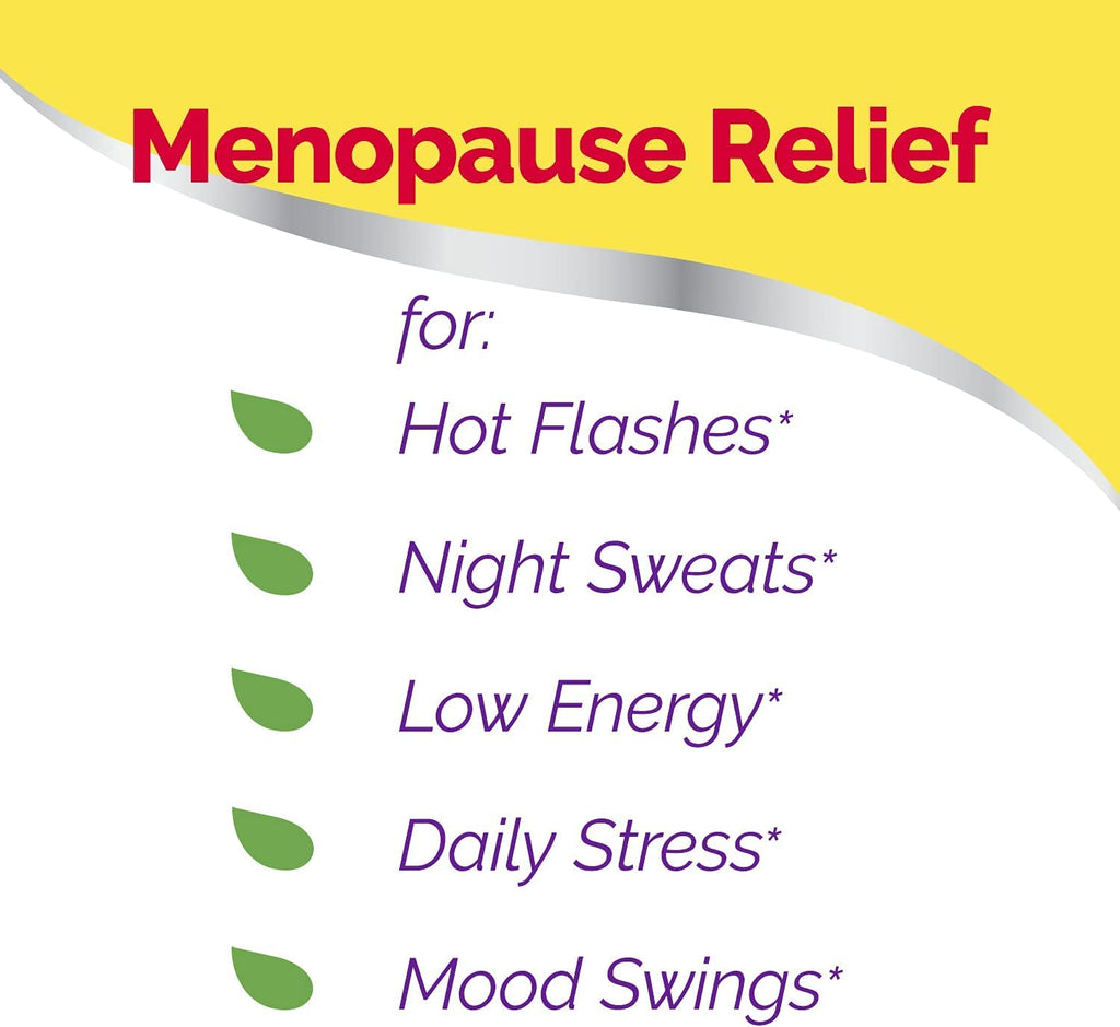 Estroven Stress Relief & Energy Boost for Menopause Relief - 28 Ct. - Clinically Proven Ingredients Provide Stress & Energy Support + Night Sweats & Hot Flash Relief - Drug-Free and Gluten-Free Estroven Au supplements