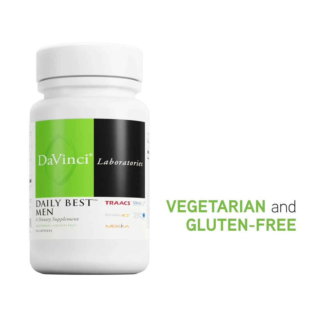 DAVINCI Labs - Daily Best Men - A Dietary Supplement with Vitamin B6, Vitamin B12 Vitamin C, Vitamin K2, and More - Vegetarian DAVINCI Au supplements