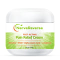 NerveReverse - Neuropathy Pain Relief Cream for feet, Hands, Legs Toes. Large 4 OZ. JAR. Fast-Acting, Maximum Strength Cream with 4% Menthol, MSM, L-Carnitine, L-Arginine, Vitamin E, Vitamin B6 NERVEREVERSE NUTRITION FOR NERVES Au supplements
