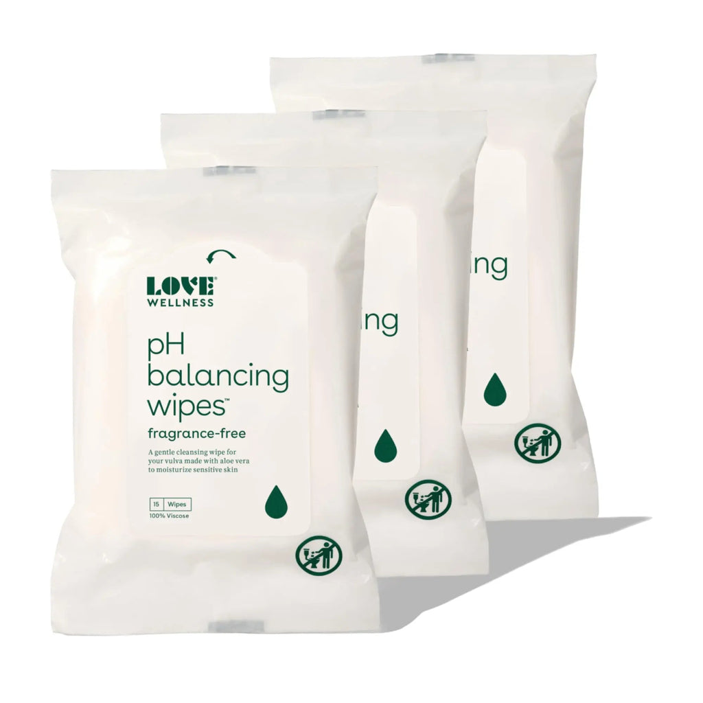 Love Wellness pH Balancing Wipes for Women | Feminine Hygiene for Cleansing with Aloe Vera Love Wellness Au supplements