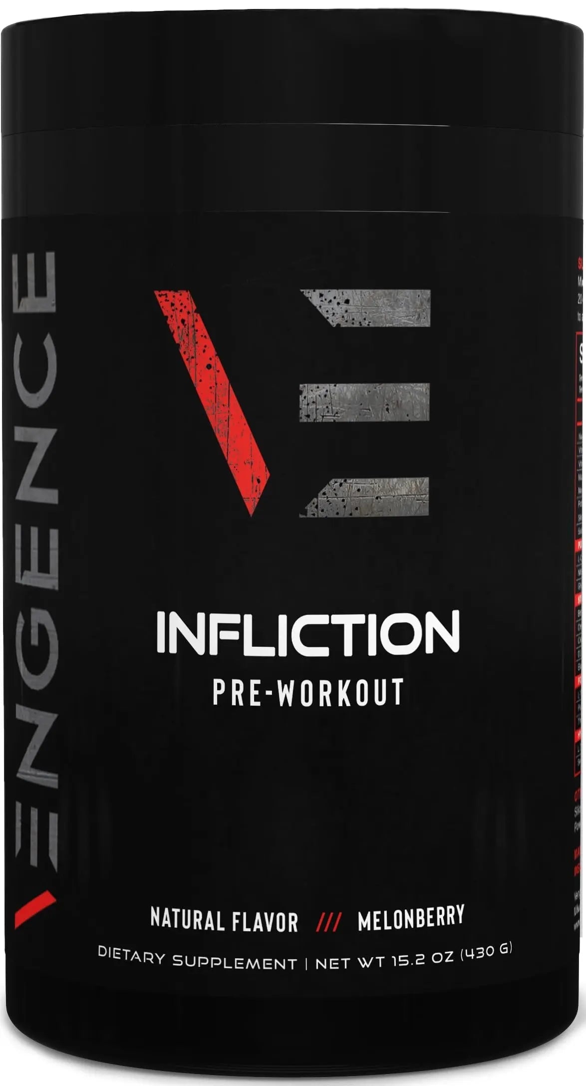 Vengence Infliction Pre-Workout Powder for Men & Women - Energy, Focus & Massive Vengence Au supplements